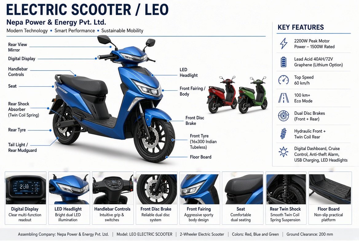 LEO Electric Scooter