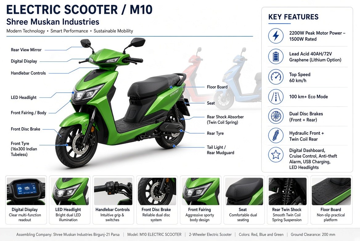 M10 Electric Scooter
