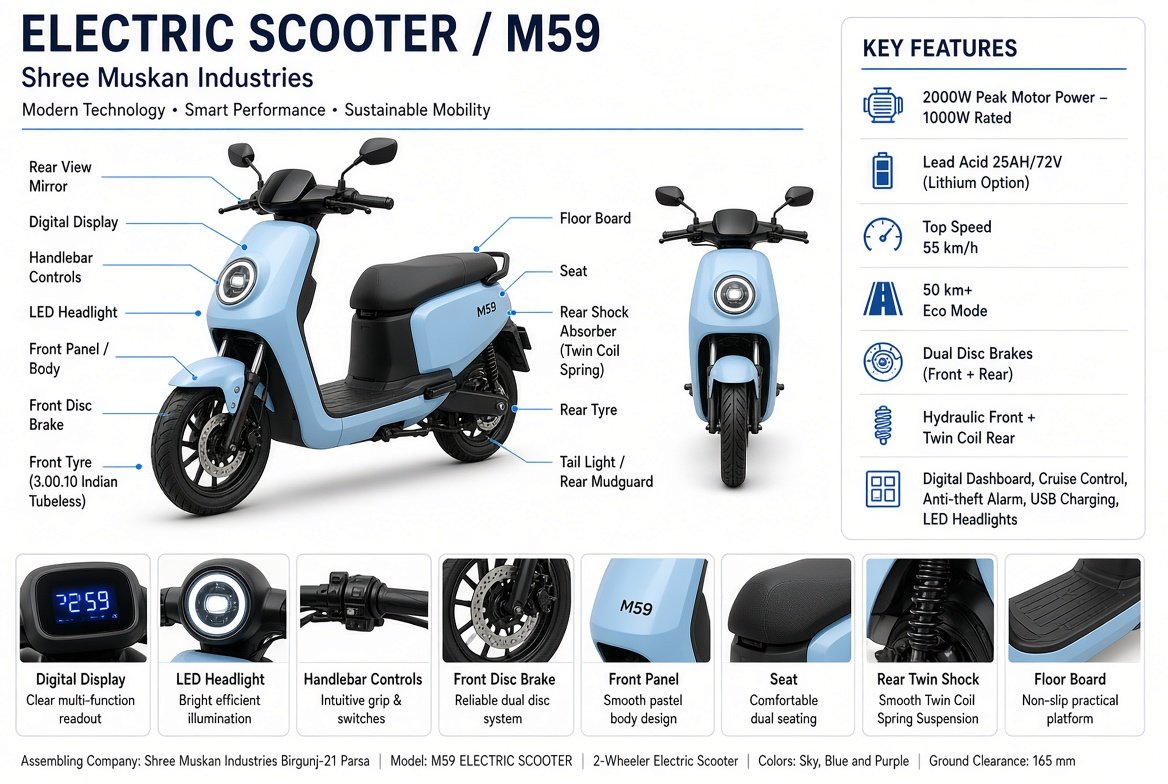 M59 Electric Scooter